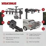 YAKIMA, DoubleDown 4 Tilting Hitch-Mounted Bike Rack for Cars, SUVs, Trucks and More, Fits 1.25” and 2” Hitches, Carries 4 Bikes