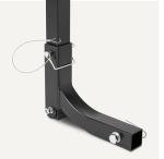 Amazon Basics 4-Bike Hitch Rack with 2" Hitch for Car, SUV and Truck, Heavy-Duty Steel Frame, Foldable, Anti-Rattle Stability, 132-Pound Capacity