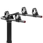 Retrospec Lenox 2-5 - Bike Hitch Rack for Cars, Trucks, SUVs with 2” Hitch | Foldable Steel Frame with Anti-Rattle Adapter, Tie Down Cradles and Straps - Fits Most Frames, Black