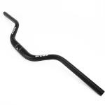 BICYCGEAR 31.8 Bike Handlebars 720mm, 86mm Rise Bicycle Handlebars 10° Backsweep Alloy Riser Handle Bars for Mountain Bike, MTB, E Bikes, Road Dirt Bike, Cruiser, 1 1/4 inch, Sand Blasted