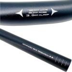 Fat-Cattie Mountain Bike Handlebar, Aluminum Alloy MTB Bar, 31.8mm Diameter, 720mm Wide, Black