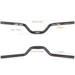 25.4 Bike Handlebar - 30mm, 55mm, 70mm, 90mm,120mm Riser Handlebar - 620mm Aluminium Alloy Mountain Bike Bicycle Handlebars (25.4-70mm Rise)