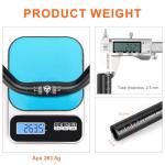 25.4 Bike Handlebar - 30mm, 55mm, 70mm, 90mm,120mm Riser Handlebar - 620mm Aluminium Alloy Mountain Bike Bicycle Handlebars (25.4-70mm Rise)