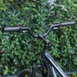 25.4 Bike Handlebar - 30mm, 55mm, 70mm, 90mm,120mm Riser Handlebar - 620mm Aluminium Alloy Mountain Bike Bicycle Handlebars (25.4-70mm Rise)