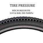 26-inch Mountain Bike Tires Set: Hycline 2-Pack 26x1.95 inch (54-559mm) Folding Replacement Puncture-Resistant Bicycle Tires and Pair 26-inch Inner Tubes with Tire Levers for MTB Off-Road Bike