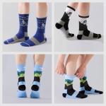 Jeasona 3 Pairs Cycling Socks for Men Gifts for Cyclist Bike Bicycle Accessories Gear Stuff