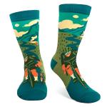 Lavley This Is How I Roll Bike Socks - Funny Cycling Socks for Men and Women Who Love Road Biking - Novelty Gift for Cyclists - One Size Fits Most