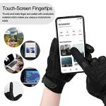 INBIKE Mountain Bike Gloves for Men Knuckle Guard Padded Men's Cycling Gloves Breathable for MTB Motocross Racing Dirtbike