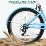 YITAHOME 24-Inch 7-Speed Beach Cruiser Bike