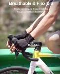 Fingerless Cycling Gloves for Men and Women