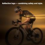 ROCKBROS Men's Cycling Jersey Short Sleeve Road Bike Shirt Zipper Pocket Quick Dry Bicycle Jersey White