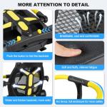 OUSEXI Rear Child Bike Seat, Kids Bicycle Back Seat ，Safe Rear Mount Child Carrier Fits All Bicycle Rear Frames, for 2-5 Years Old, 60lbs