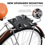 OUSEXI Rear Child Bike Seat, Kids Bicycle Back Seat ，Safe Rear Mount Child Carrier Fits All Bicycle Rear Frames, for 2-5 Years Old, 60lbs