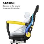 OUSEXI Rear Child Bike Seat, Kids Bicycle Back Seat ，Safe Rear Mount Child Carrier Fits All Bicycle Rear Frames, for 2-5 Years Old, 60lbs
