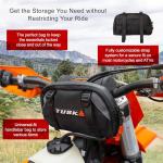 TUSK Handlebar Bag Dirt Bike/Adventure/Snow Bike/ATV/Compatible with SURRON SUR-RON/eBike/MTB/ 2.3L Capacity