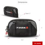 TUSK Handlebar Bag Dirt Bike/Adventure/Snow Bike/ATV/Compatible with SURRON SUR-RON/eBike/MTB/ 2.3L Capacity