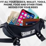 ThrottlePak Waterproof Dirtbike Handlebar Bag | Compact Motorcycle Handle Bar Storage Pouch | Universal Fit Dirt Bike Bag for Trail & Adventure Riding | Durable Surron Bar Bag