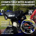 ThrottlePak Waterproof Dirtbike Handlebar Bag | Compact Motorcycle Handle Bar Storage Pouch | Universal Fit Dirt Bike Bag for Trail & Adventure Riding | Durable Surron Bar Bag