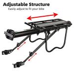 ROCKBROS Rear Bike Rack Quick Release Bike Cargo Rack Luggage Bike Rack Rear Mountain Bike Rack