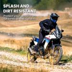 ThrottlePak Waterproof Dirtbike Handlebar Bag | Compact Motorcycle Handle Bar Storage Pouch | Universal Fit Dirt Bike Bag for Trail & Adventure Riding | Durable Surron Bar Bag