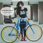 WEEROCK Adjustable Universal Rear Bike Rack, Fits 20-29 Inch Bicycles, MTB, 30kg/66lbs Load Capacity Steel Bicycle Carge Rack, Easy Installation on Bicyclle Seat Post