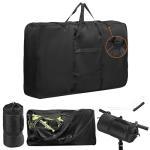 Bike Travel Bag,Upgraded 900D Mountain Bike Travel Bag with 3 Fixed Buckles,Strong Webbing and Seperate Compartments Inside,Large MTB Case for 26-29 inch Mountain Bicycle,55.11×10.82×31.29 inch