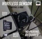 CATEYE Urban Wireless Bike Computer – Analog Speedometer & Odometer with Calorie Tracking, FlexTight™ Mount, Auto Start/Stop, Programmable Odometer & Easy Setup for All Bikes