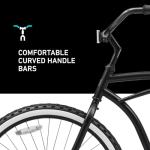 Men's Urban Bike with Rear Rack and Brakes