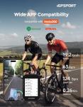 iGPSPORT BSC300T Wireless Bike Computer GPS, Touchscreen Offline MAP Navigation Off Course Warning Compatible with Insta360, for Ebike Road Bike MTB (Touch Screen&Button)