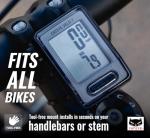 CATEYE Wired Bike Computer – Entry-Level Speedometer and Odometer, Perfect for Beginner Cyclists, Auto Start/Stop, Easy Setup for Road, MTB, Gravel Bikes, 3 Year Battery Life