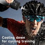 Bike Water Bottle, Cycling Squeeze Water Bottle Leakproof BPA Free with Capacity Scale w/Pull Top Lid, Reusable, for Bicycle, Gym,Camping, Hiking 24oz