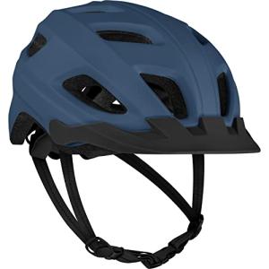 Retrospec Lennon LED Bike Helmet - Matte Navy