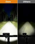 Super Bright Bike Light for Night Riding, USB Rechargeable Bicycle Light, Bicycle Headlight Set, Daytime Running Light, Waterproof Bike Headlight Taillight for Adult Kid Mountain MTB Off-Road Cycling