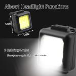 Bike Lights Set [3+3 Modes], Rechargeable Bicycle Light Set Ultra Bright, IPX5 Waterproof Bike Lights for Night Riding, Bike Headlight and Tail Light Reflectors