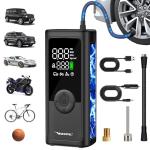 VEEAPE Mini Electric Bike Tire Pump 120PSI