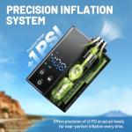 AUMENTAR Portable Mini Bike Pump with Gauge