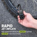 AUMENTAR Portable Mini Bike Pump with Gauge