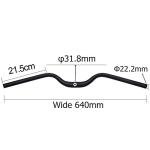 UPANBIKE Retro Moustache Urban Road Bike Handlebar