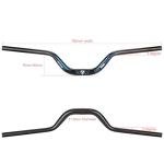 31.8mm Aluminium Riser Handlebars for Mountain Bikes