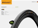Continental Ultra Sport III 700x25 Black Tire