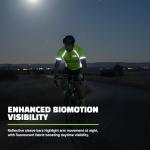High-Visibility Breathable Cycling Jersey for Night Rides