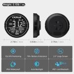 CYCPLUS Wireless GPS Bike Computer with Speedometer