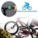 Wireless Waterproof Bike Speedometer with LCD Display
