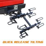Hitch-Mount 4-Bike Rack for Cars and SUVs