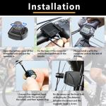 Wireless Waterproof Bike Speedometer with LCD Display