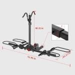2-Bike Hitch Mount Rack for Car or SUV