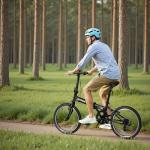 Superday 20 Inch Folding Bike, 7-Speed Lightweight Foldable Bike for City Commuting, Folding Bicycle with V Brake Adjustable Stem, Folding Bikes for Adults/Men/Women/Teenagers(Black)