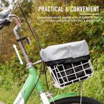 VIRIBUS Adult Tricycle, Single Speed Tricycle for Adults with Front & Rear Detachable Wheeled Baskets, 3 Wheel Bikes for Adults Women Men Seniors 1 Speed, 400 lb. Capacity Three Wheeler, 26 inch Sage