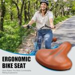 CamPingSurvivals Foldable Cruiser Bike 7-Speed Cruiser Bike 26Inch Women Bicycle with Ergonomic Upright Frame, Effortless 7-Speed Shifting and Lightweight Design for Adult Men and Women (Blue)