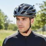 Bike Helmet Lightweight Ventilated for Men Women, Adjustable Size 59-61cm, Carbon